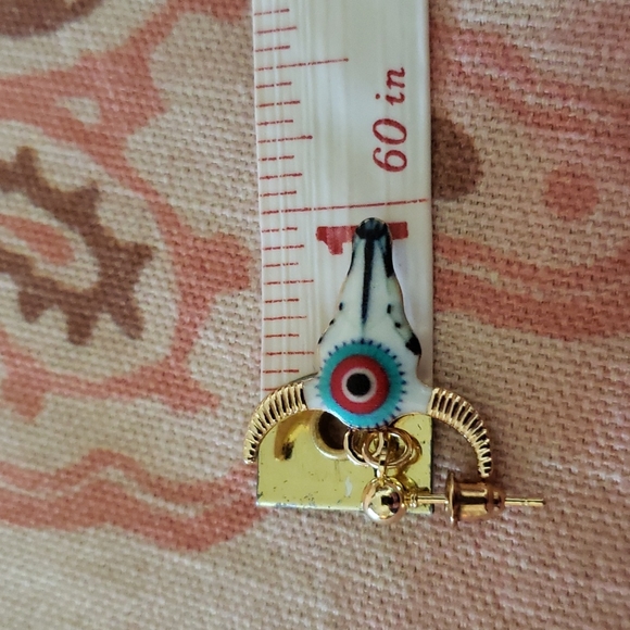 Longhorn Bull Earrings Western Earrings Cowgirl Earrings Aretes Vaqueros Rodeo - Picture 8 of 10